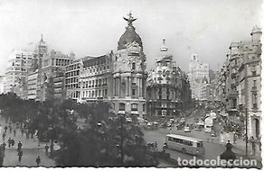 Postales: MADRID - nº 121. EL FÉNIX ESPAÑOL - CIRCULADA - 1953